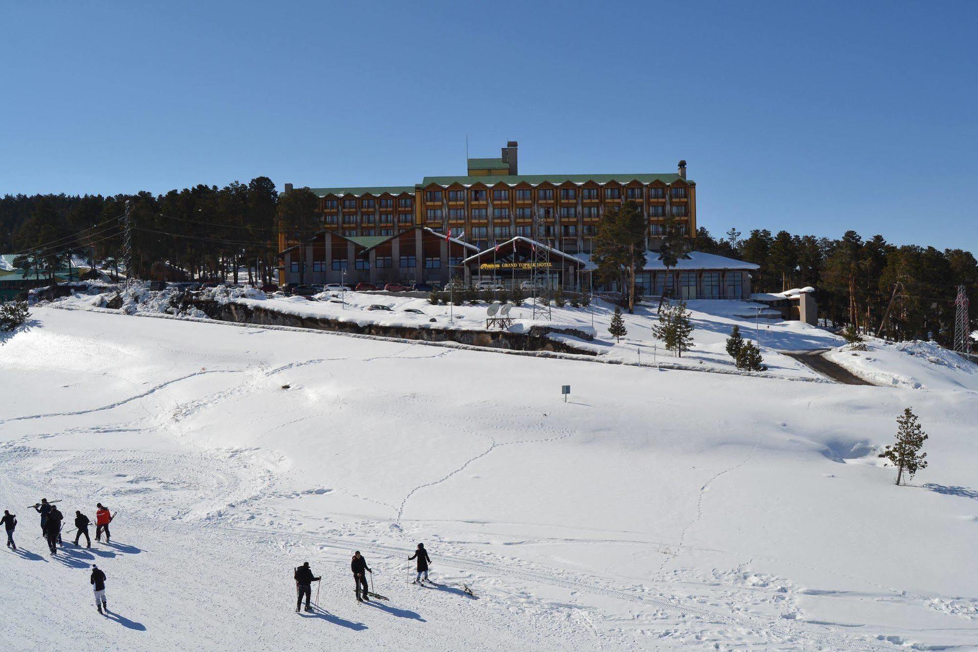 Ekinata Grand Toprak Hotel Sarıkamış Bagian luar foto